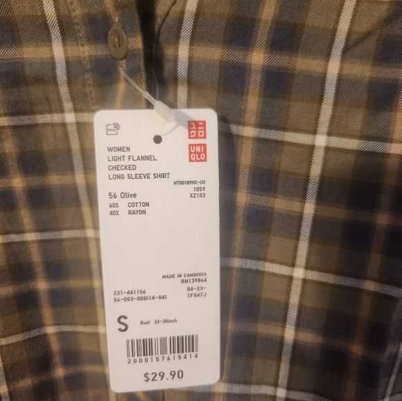 Womans Flannel - Picture 3 of 3